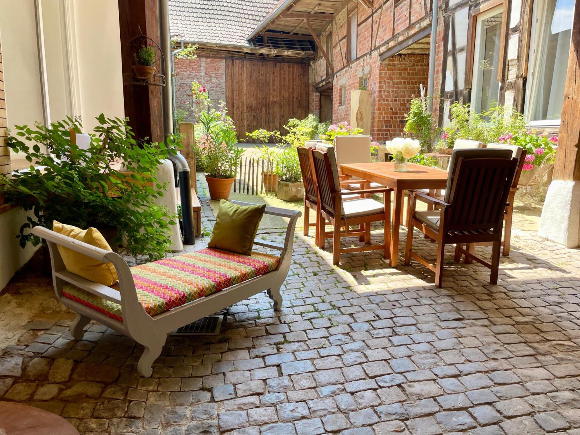 Auszeit - Historisches Ferienhaus In Der Suedpfalz Dierbach ภายนอก รูปภาพ